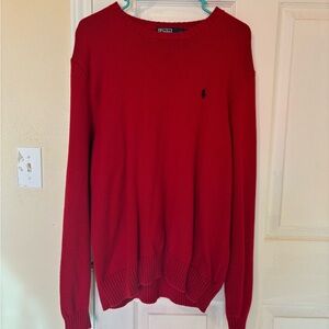 Polo by Ralph Lauren Men's Red Sweater size large